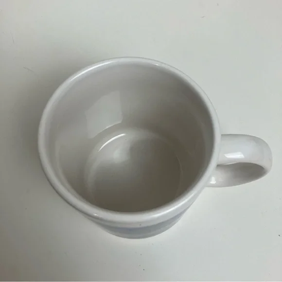 Vintage Wolf Mug Canadian Geographic Blue Ceramic Coffee Rare - Picture 8 of 14